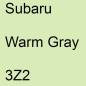 Preview: Subaru, Warm Gray, 3Z2.